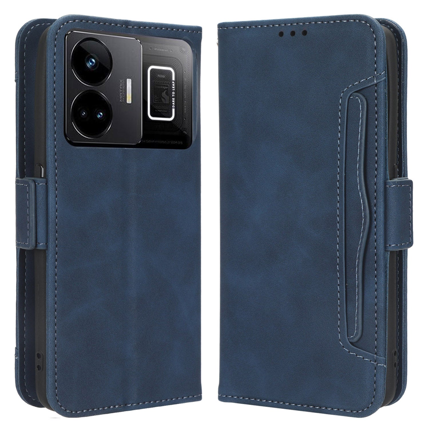 For Realme GT Neo 5 5G Neo 5 240W 5G Realme GT3 5G Wallet Phone Leather Case Multiple Card Slots Stand Cell Phone Cover For Realme GT Neo 5 5G Neo 5 240W 5G Realme GT3 5G Wallet Phone Leather Case Multiple Card Slots Stand Cell Phone Cover